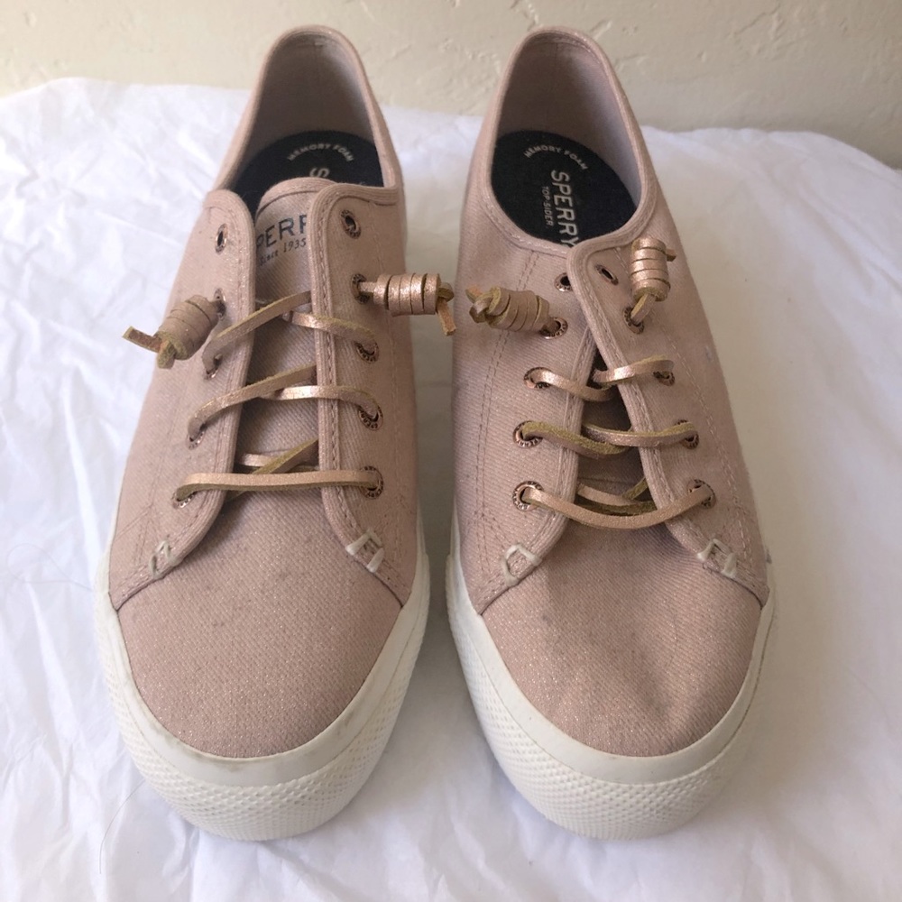 Rose Gold Sperry's